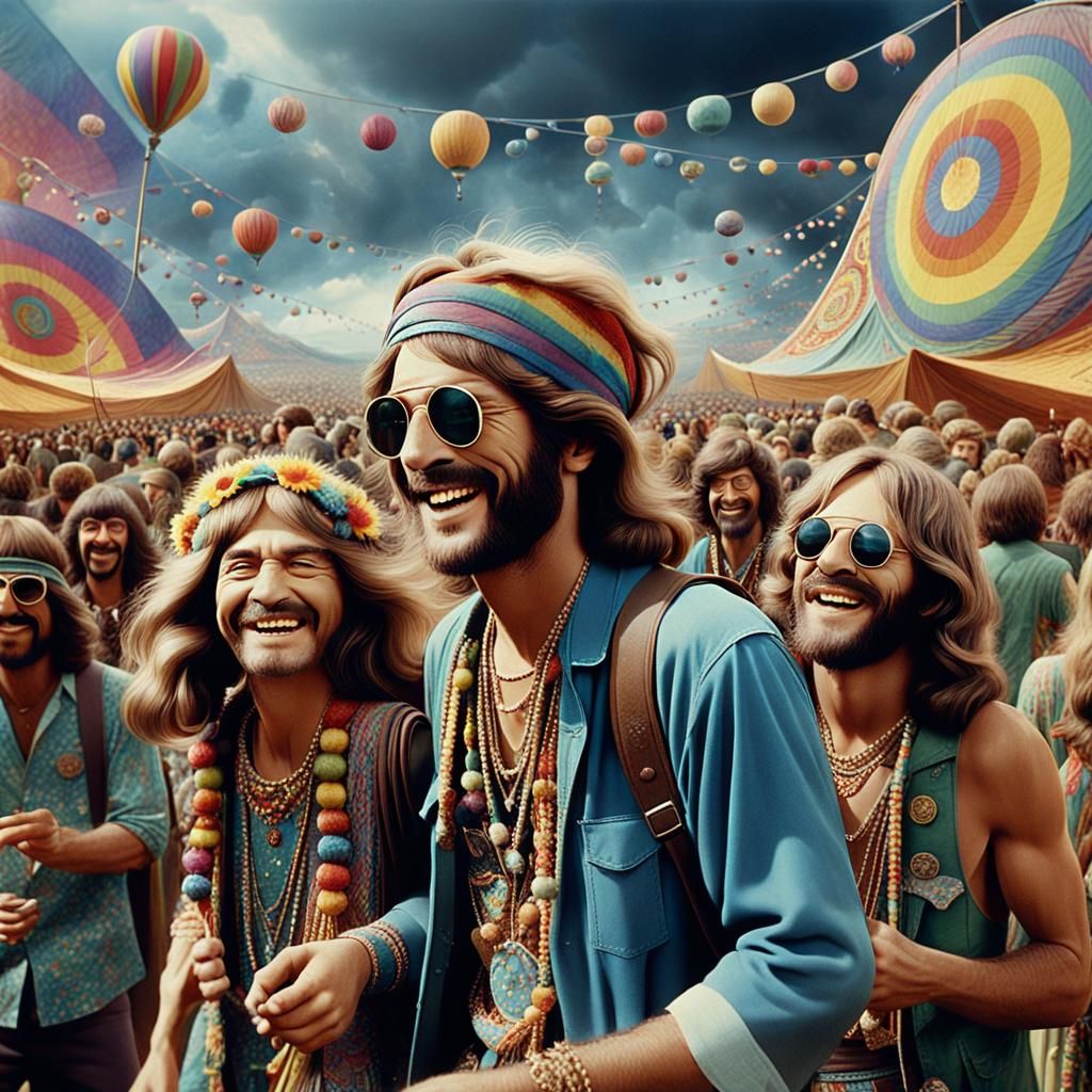 Woodstock 69 - AI Generated Artwork - NightCafe Creator