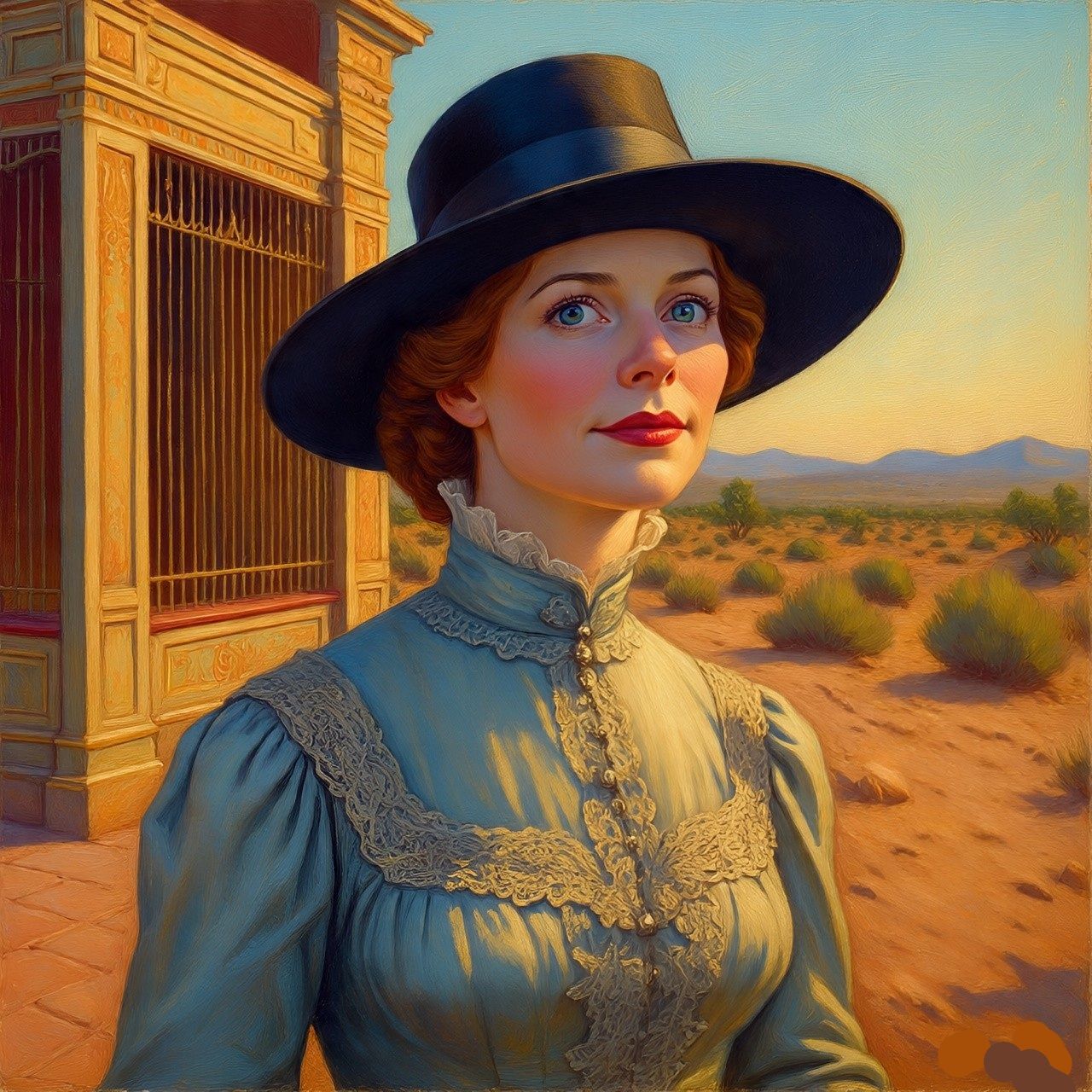 Allie Earp Wearing Her Husband's Hat