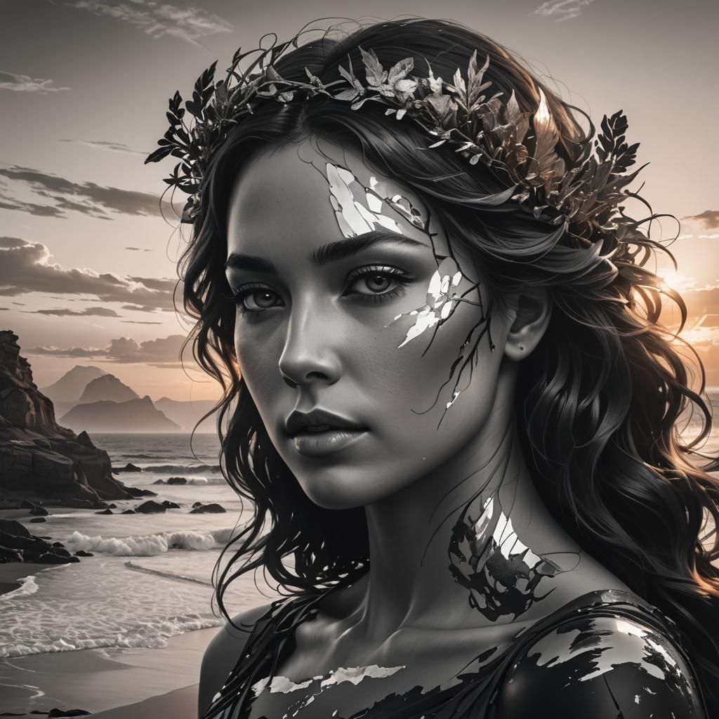high quality, 8K Ultra HD, A beautiful double exposure that ...