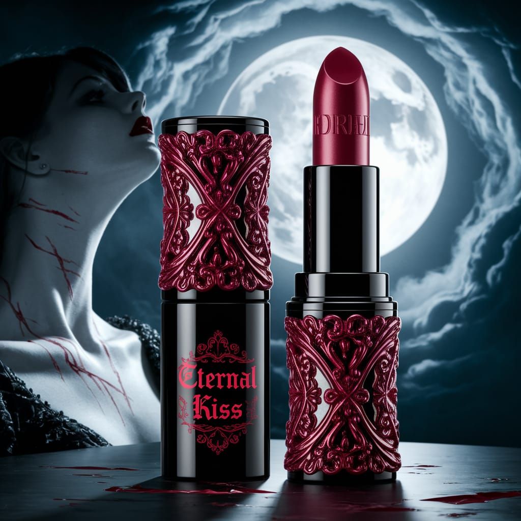 "Eternal Kiss" - Lipstick for Vampires  by @Taralady