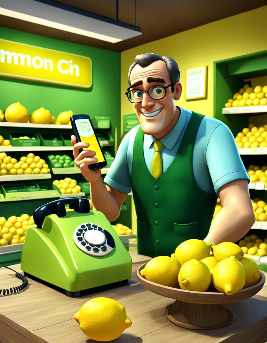 Meanwhile down at the Lemon store...