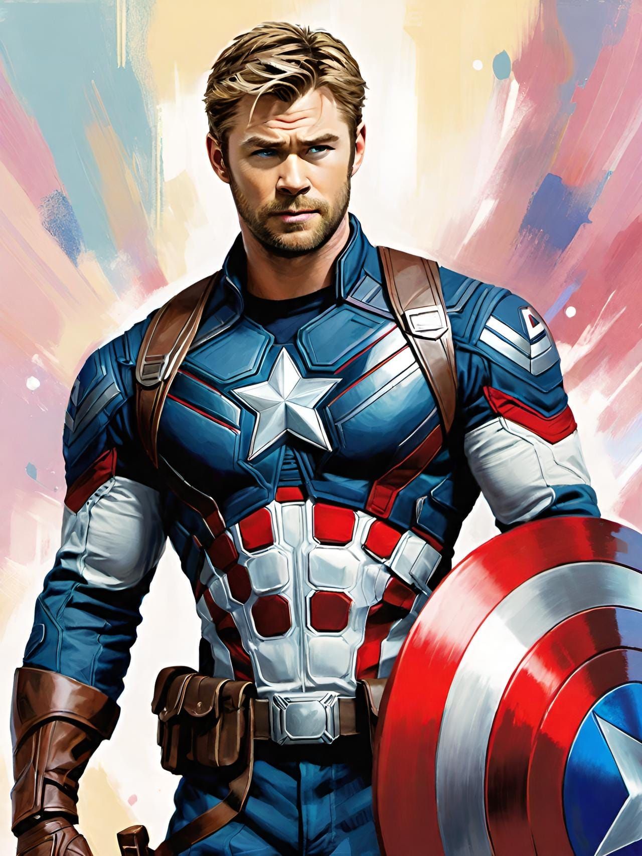 Chris Hemsworth is Captain America