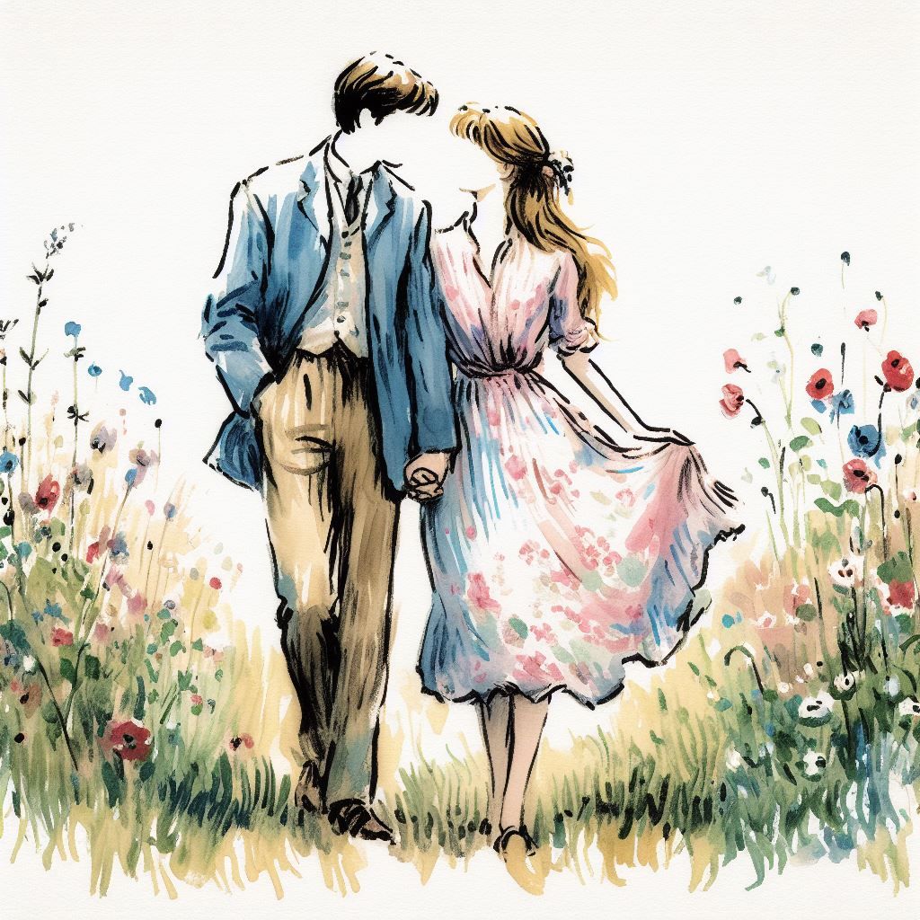 "frisch verliebt" by Monet