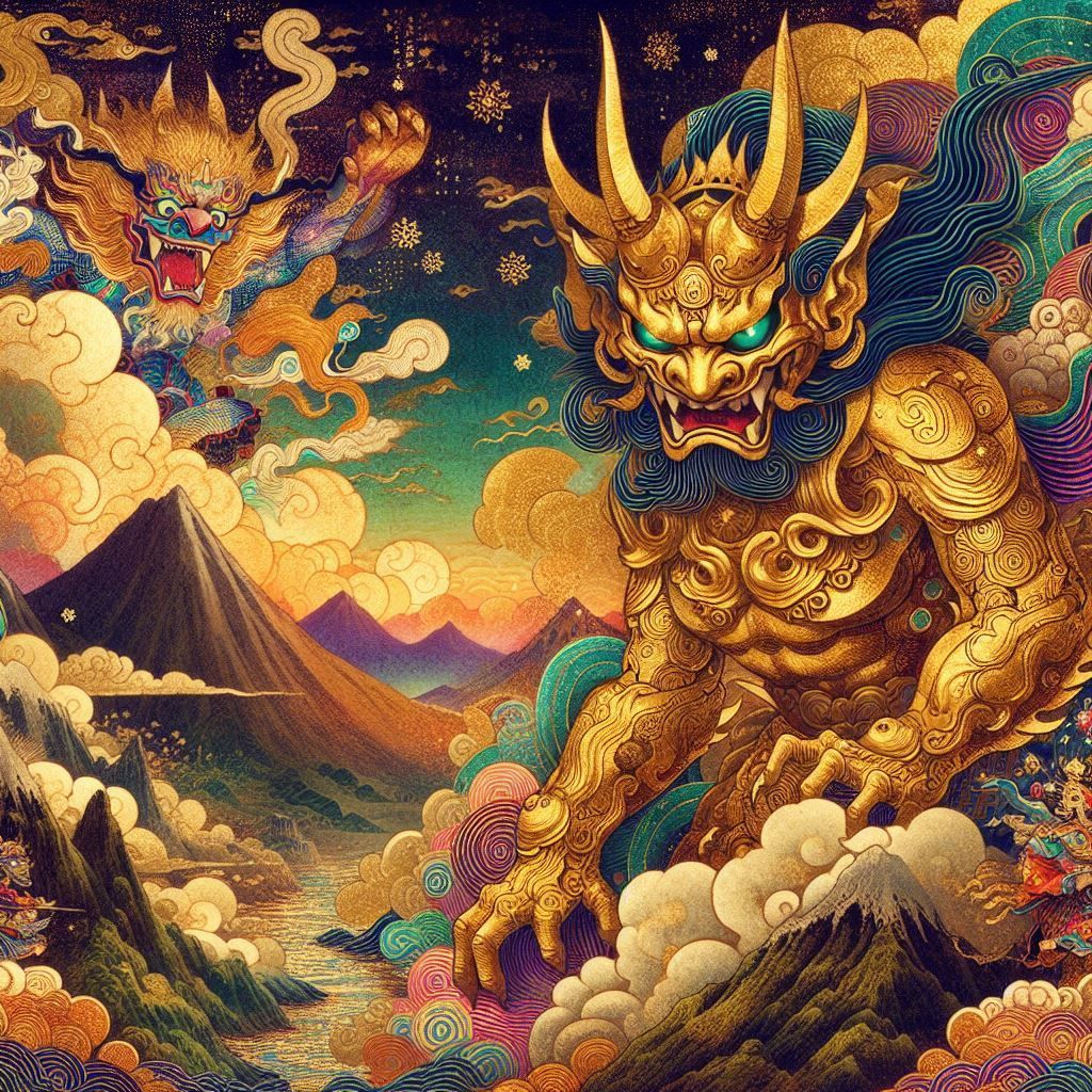 yokai, japanese demon mythology.