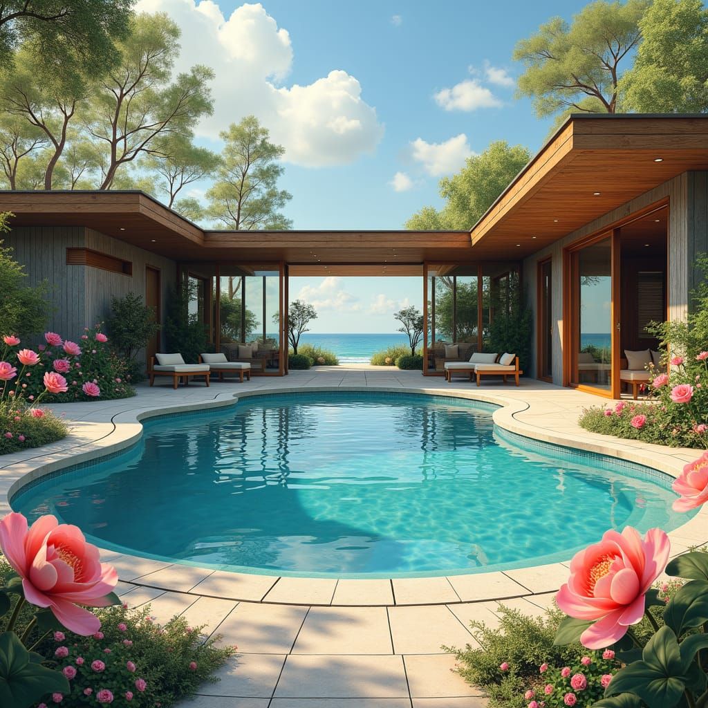 A beautiful cottage at the beach  by @Karen