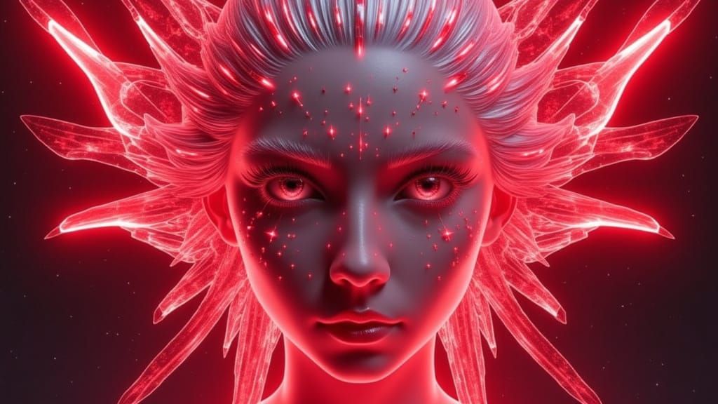 <lora:Inverse V1:1.0> A cybernetic Inverse city, red