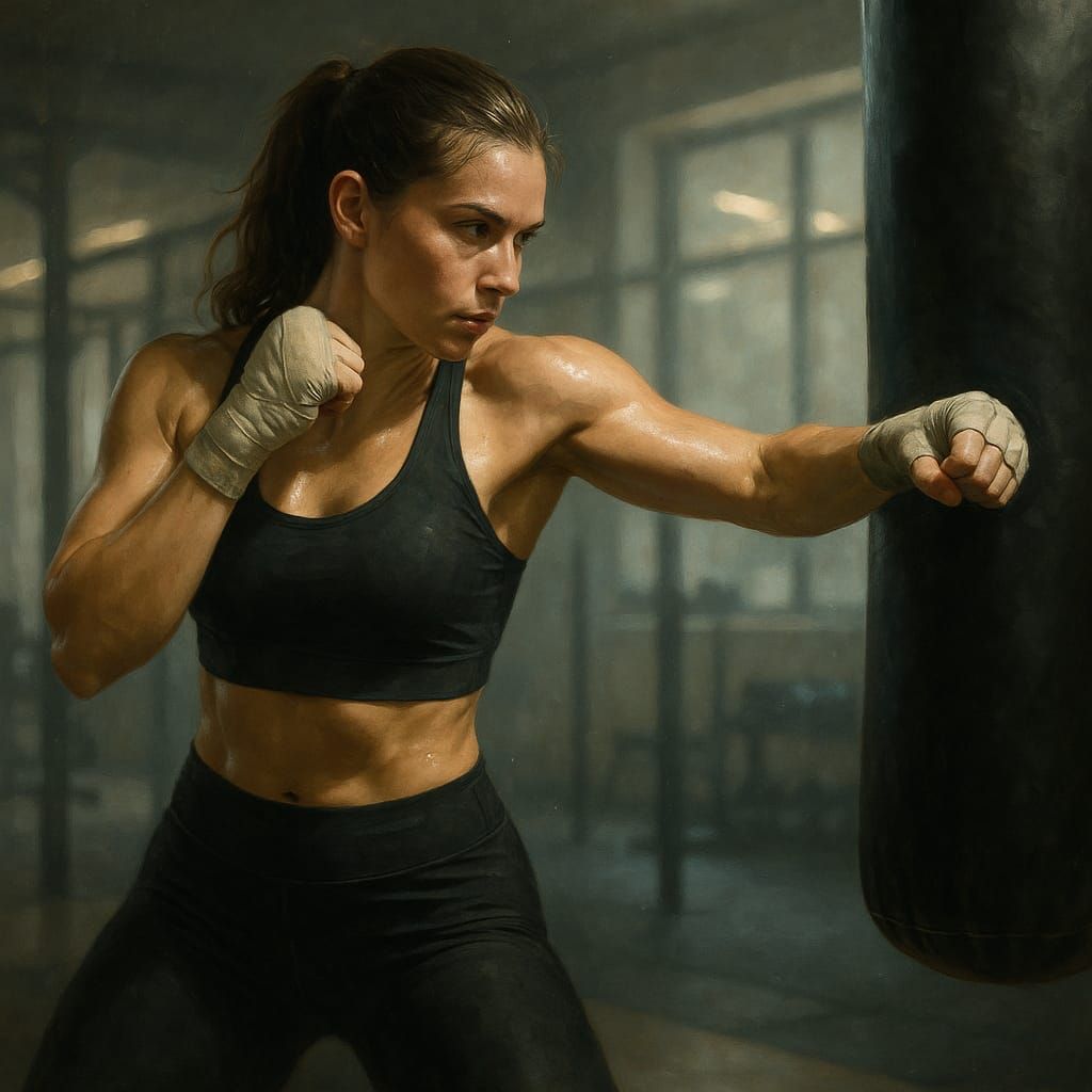 A photorealistic 1:1 image with a subtle painterly finish of...