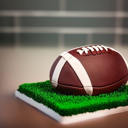 football cake