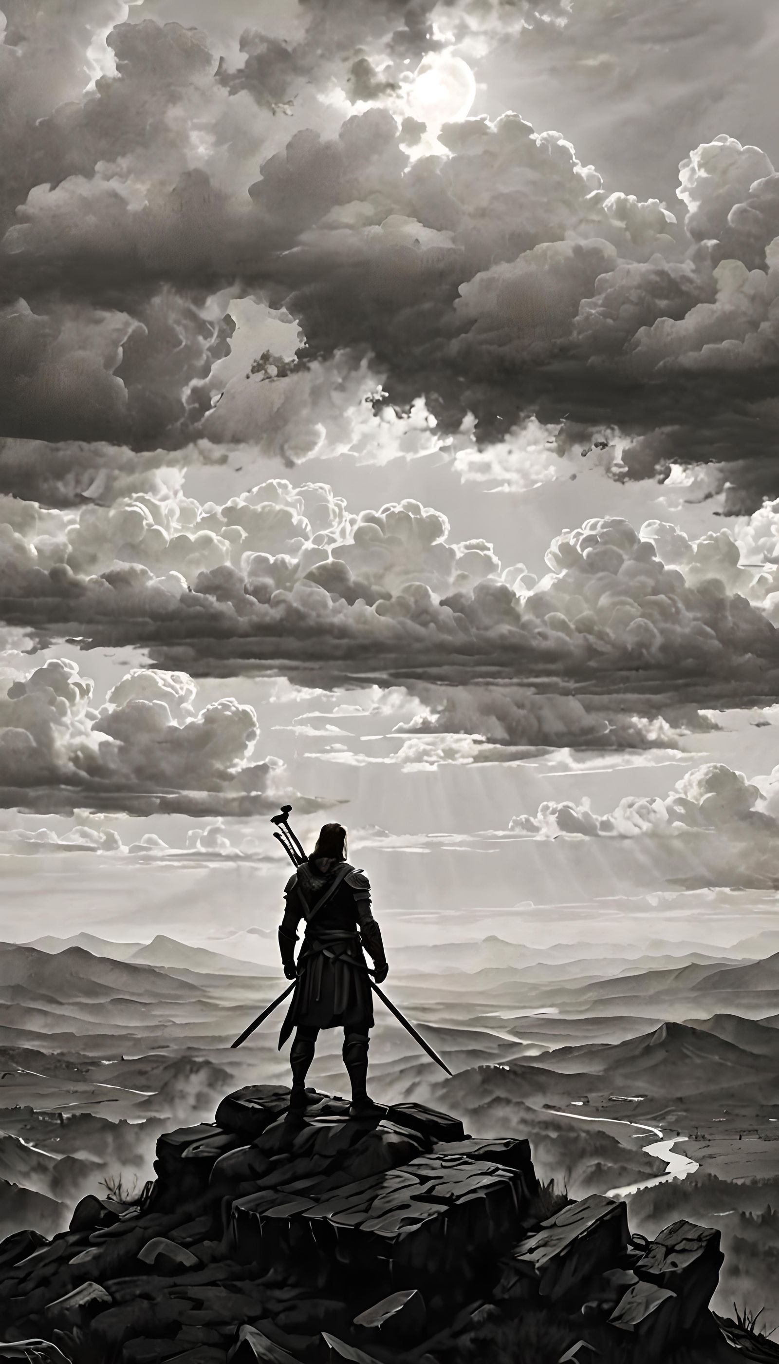 To stand alone would be a curse to many, but I? AI Generated Artwork