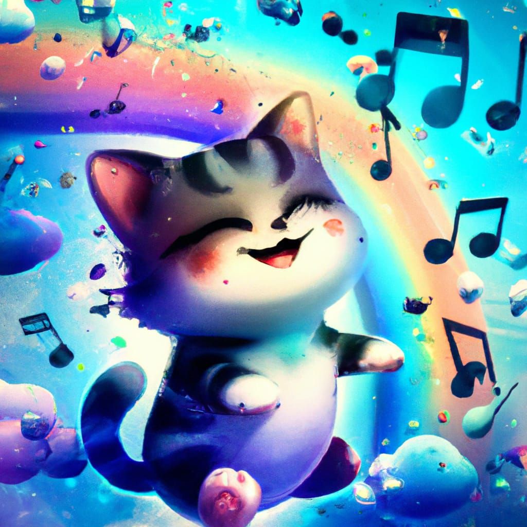 Kitten in the Music