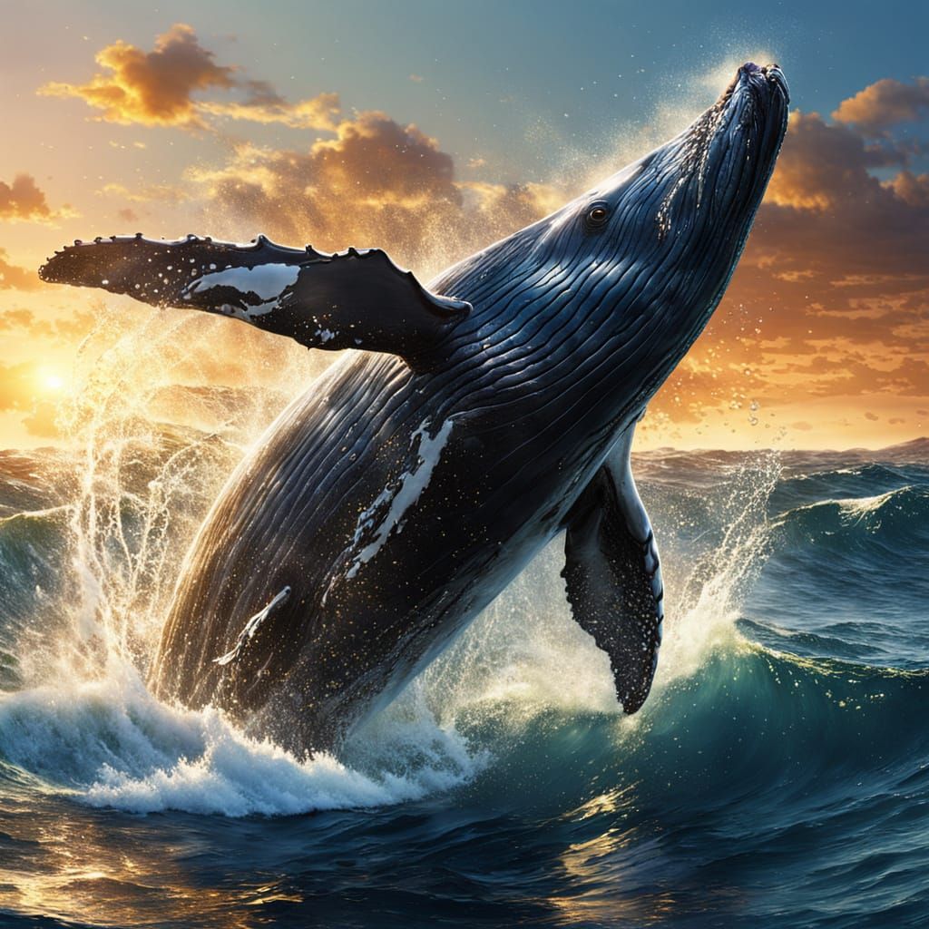 No-Theme Thursday Humpback whale Breaching  by @Gord