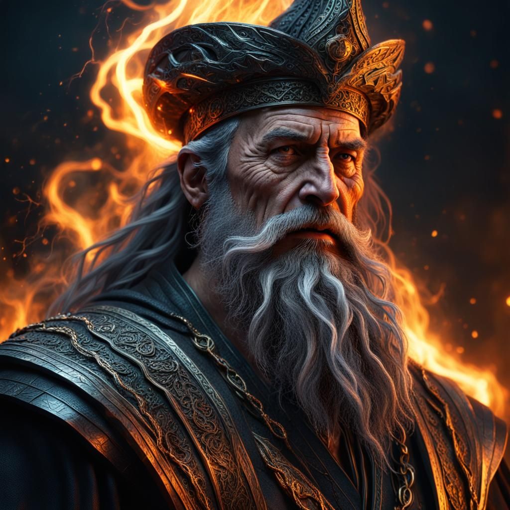 The Sorcerer   by @Mr Doodle