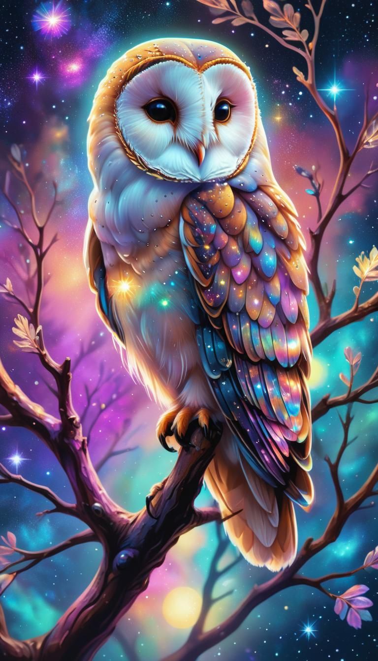 Barn Owl  by @LadyHawke 