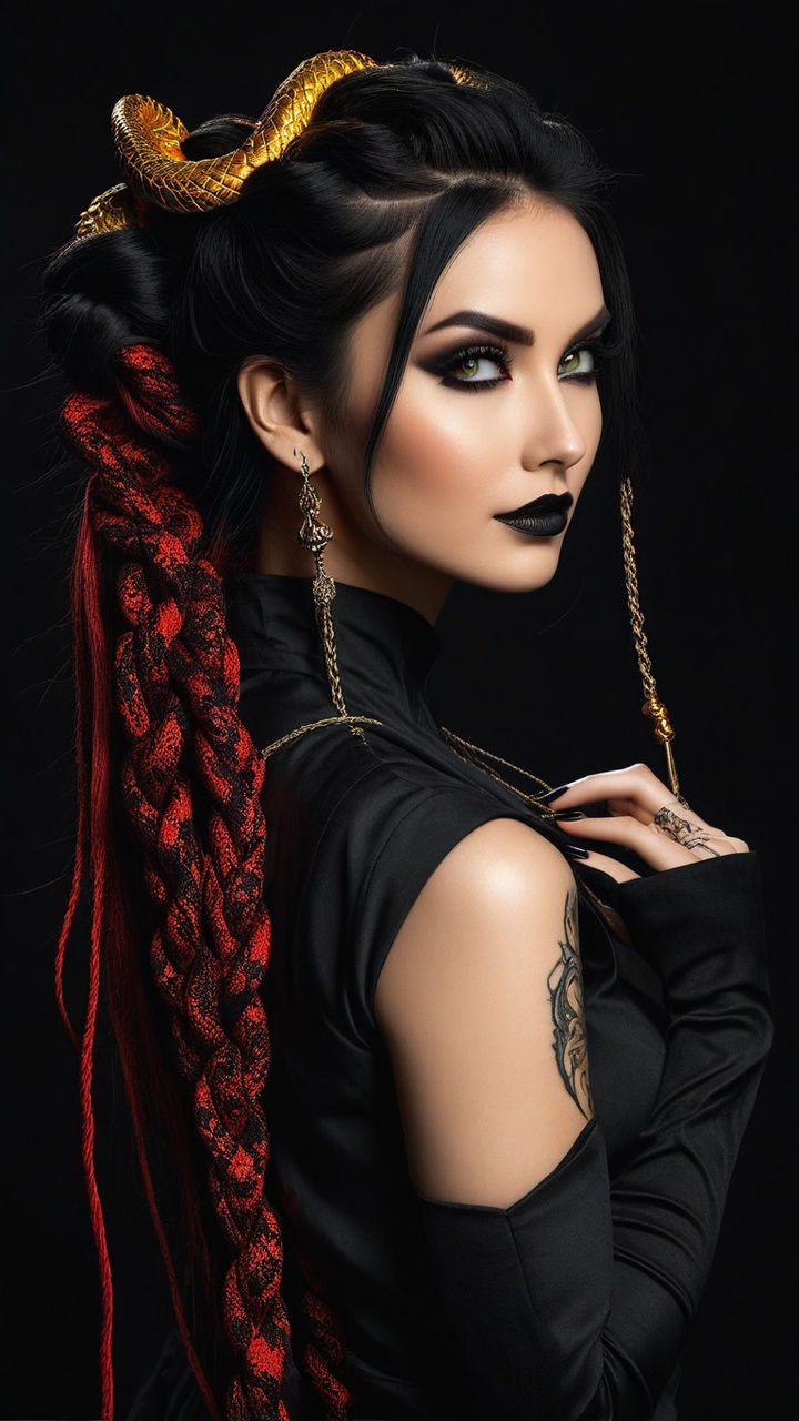 Gothic Attractive Eyes