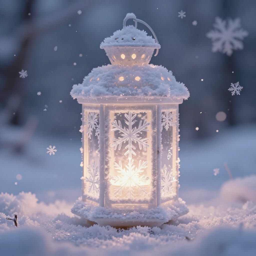 a glowing lantern   by @Irys