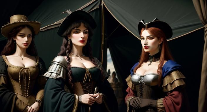 Trio of Witches  by @Sunny_B
