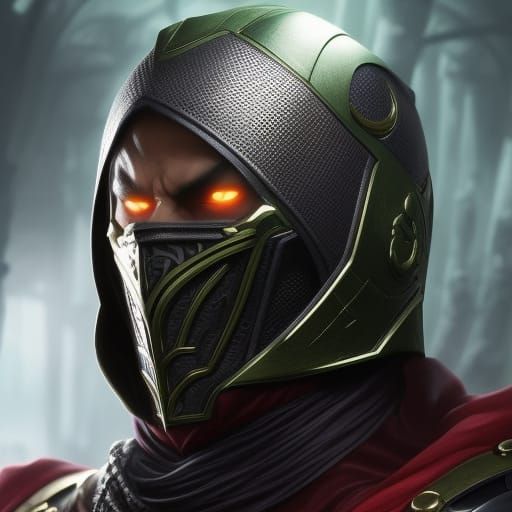 Mortal Kombat: Noob Saibot - AI Generated Artwork - NightCafe Creator