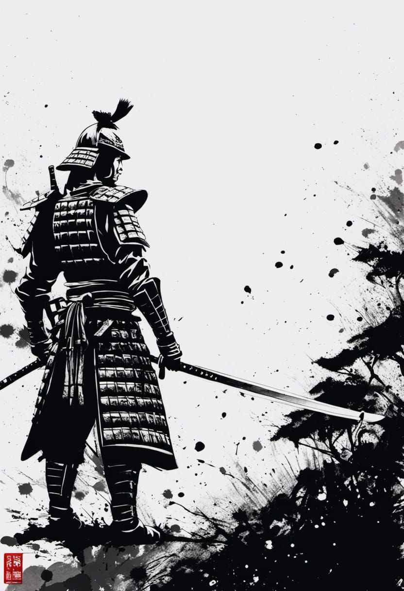 Samurai 5  by @Paulo