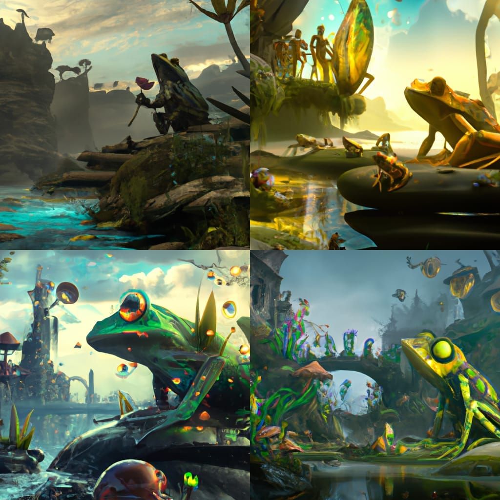 Rise of the planet of the frogs