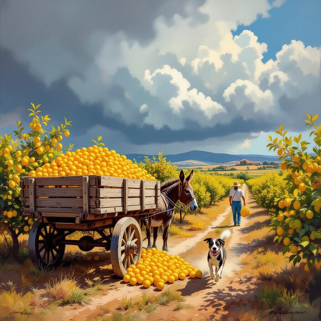 Lemon Harvest  by @Mulgar the Merciful 