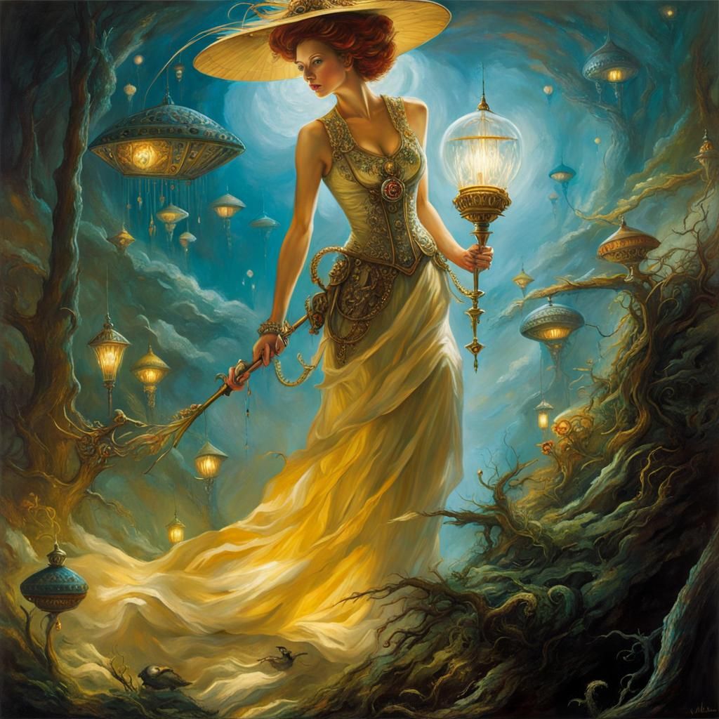 Collecting fireflies