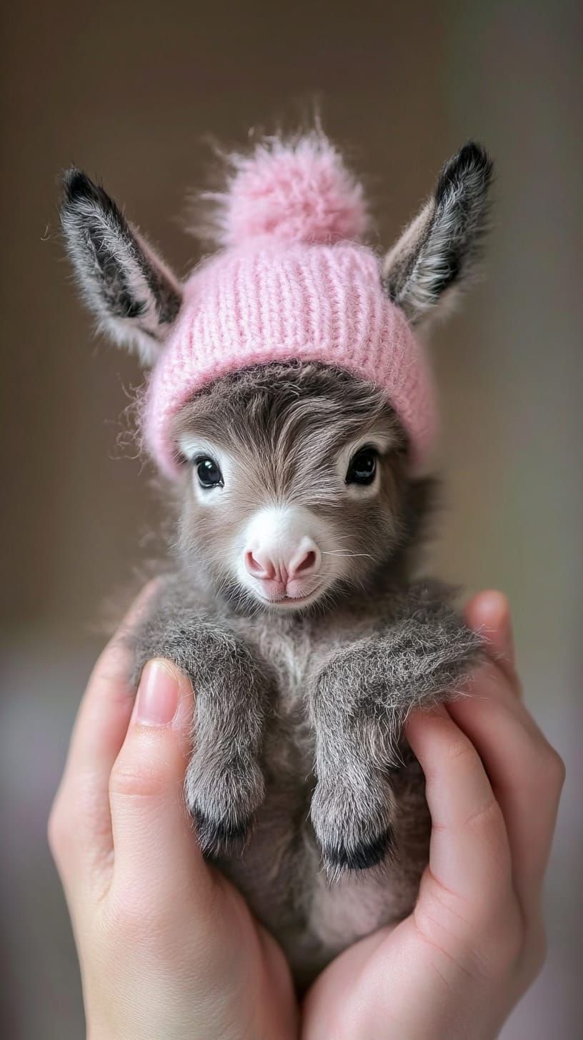 baby donkey