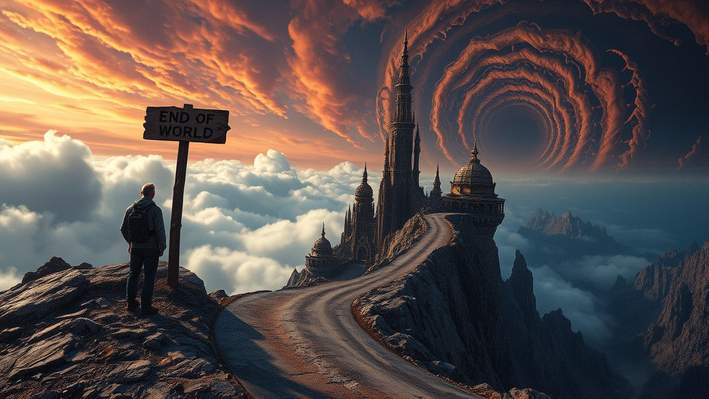 The Road to the End of the World  by @Otto Harper