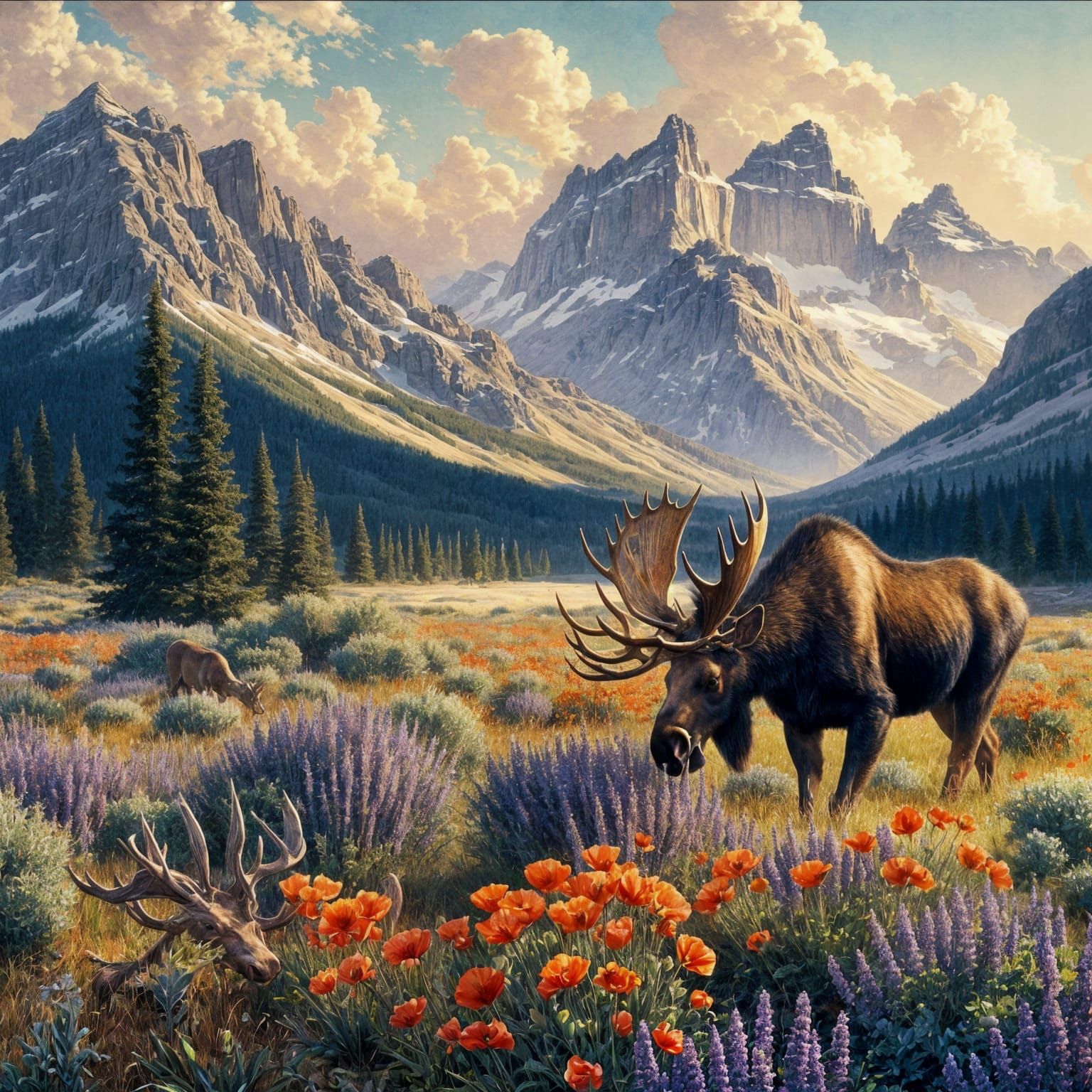 Springtime In The Tetons