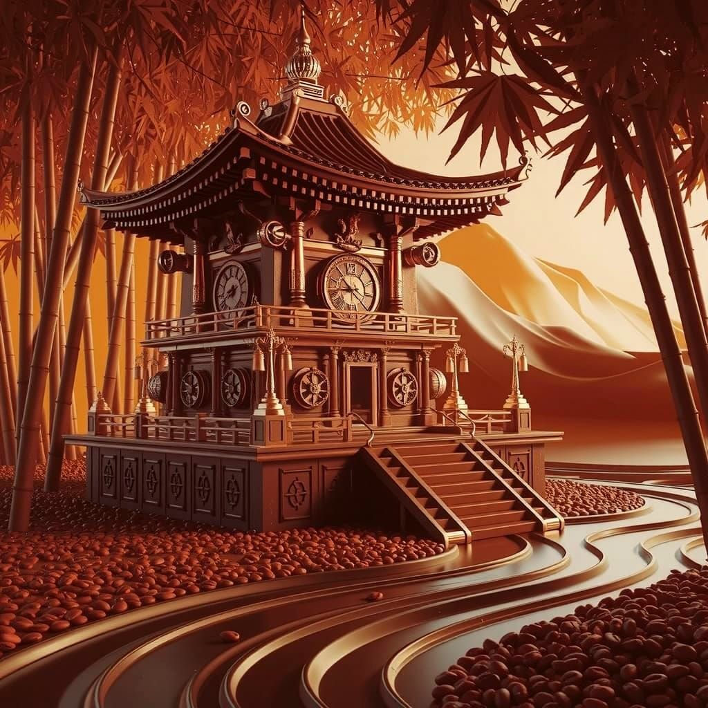 The Shrine of Chrono-Cacao  by @Lunarelle