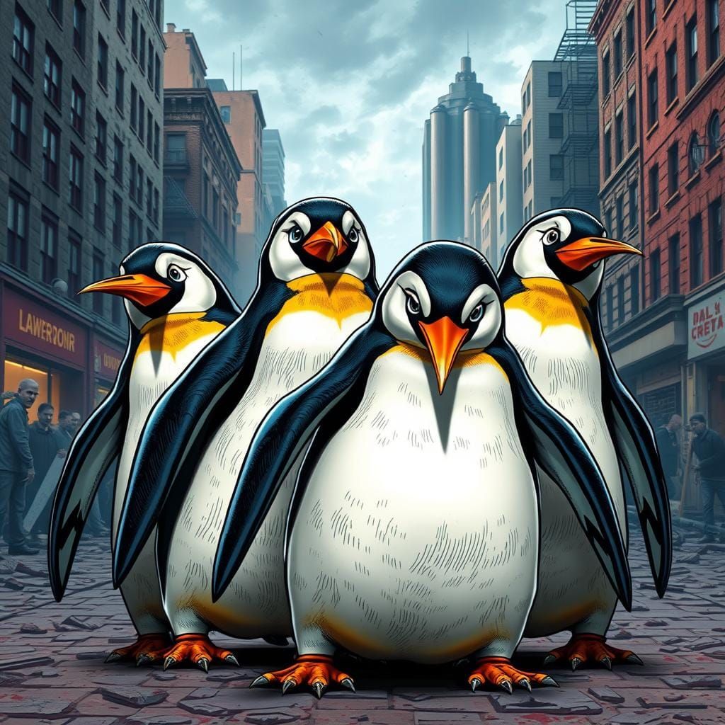 The Dreaded Penguin Gang.