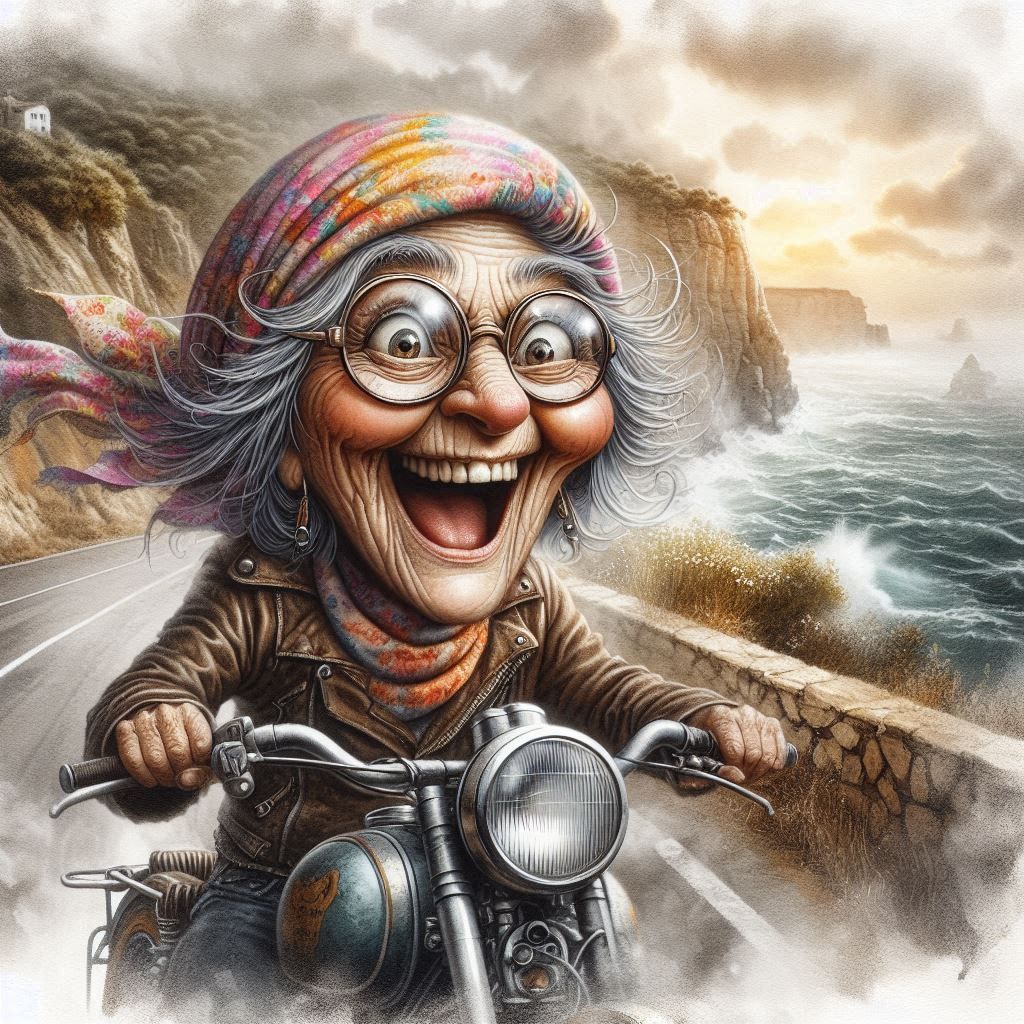 Biker Granny