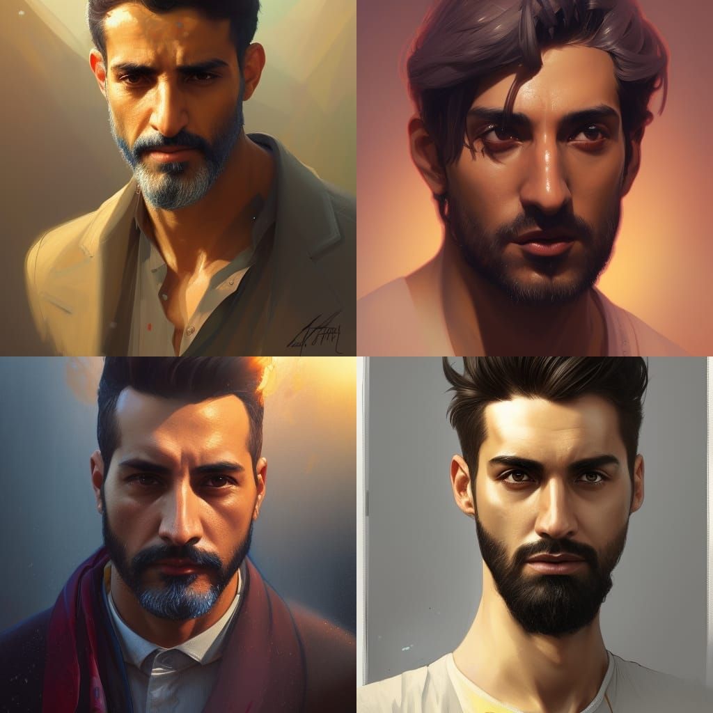 Iranian man