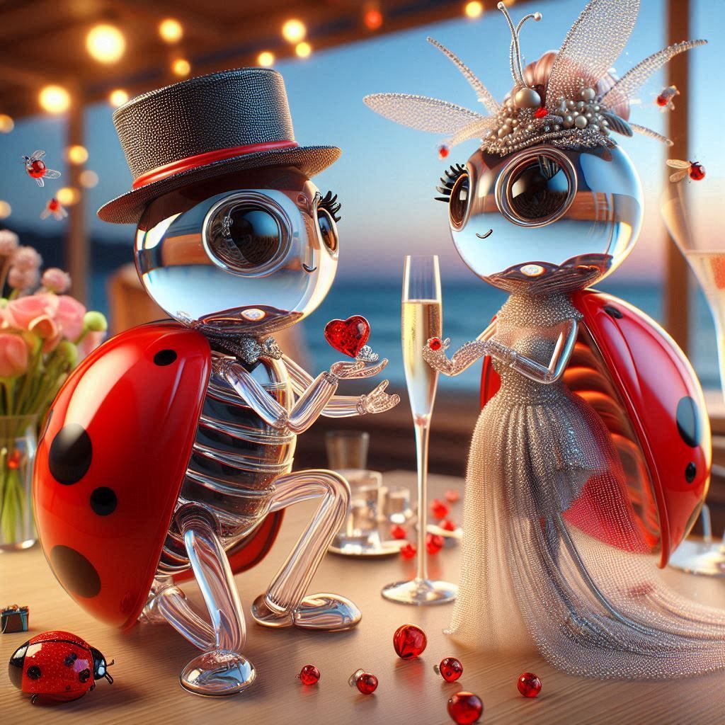 Will you Marry me? Ladybird style proposal