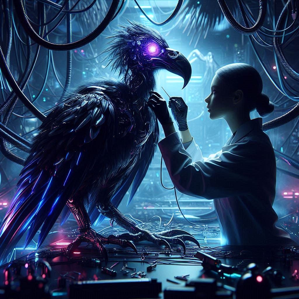 Vulture Cyborg 🐦‍⬛🤖🪶