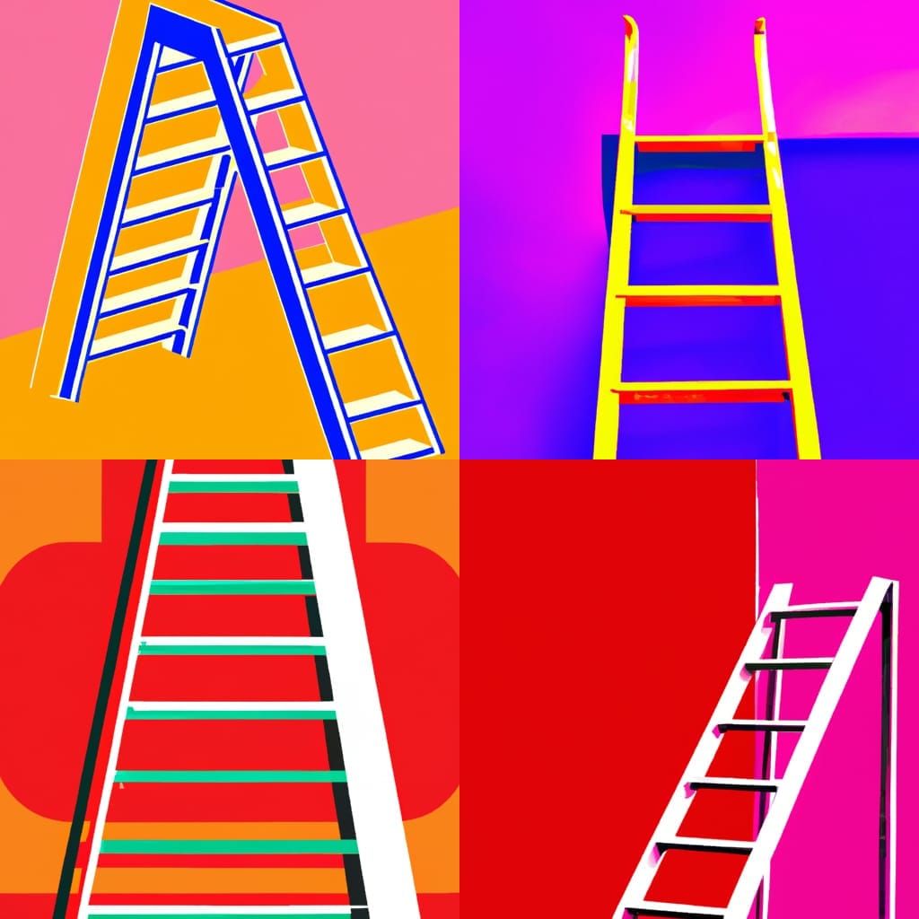 ladder, minimalist
