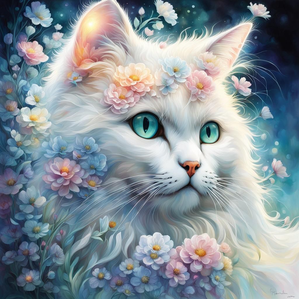 Persian cat!   by @Hit moments