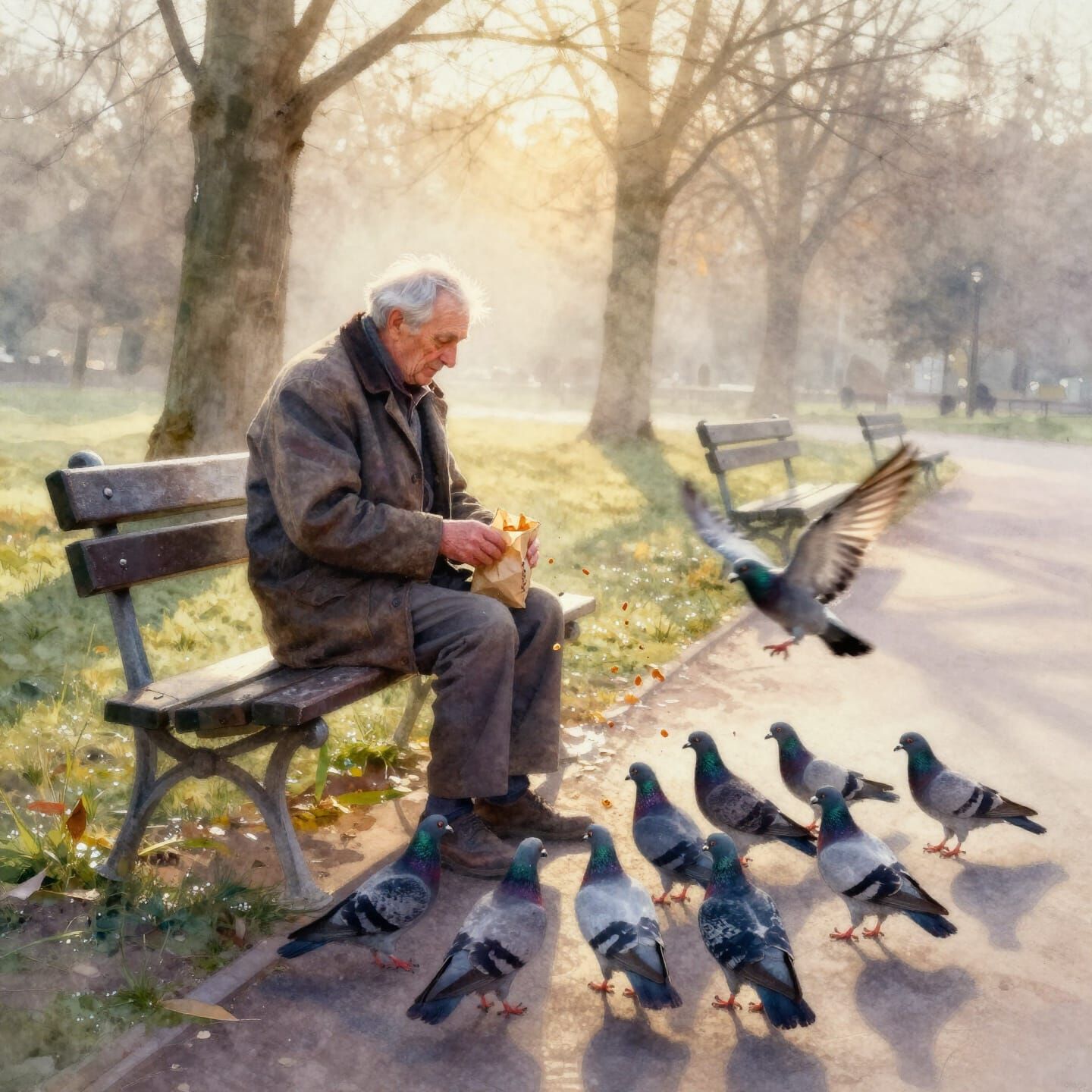 Morning Ritual  by @Mr Happy