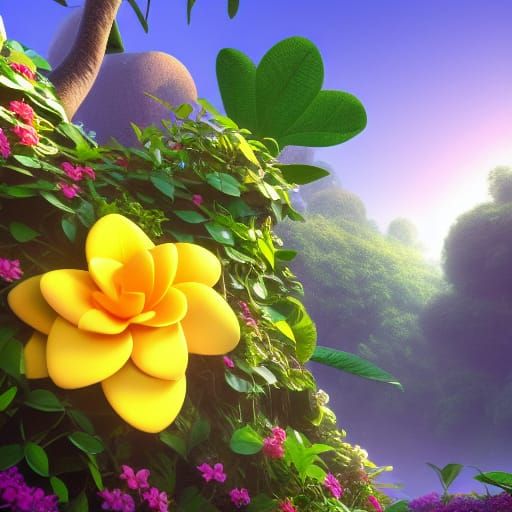Gardenia jungle carpe jumping