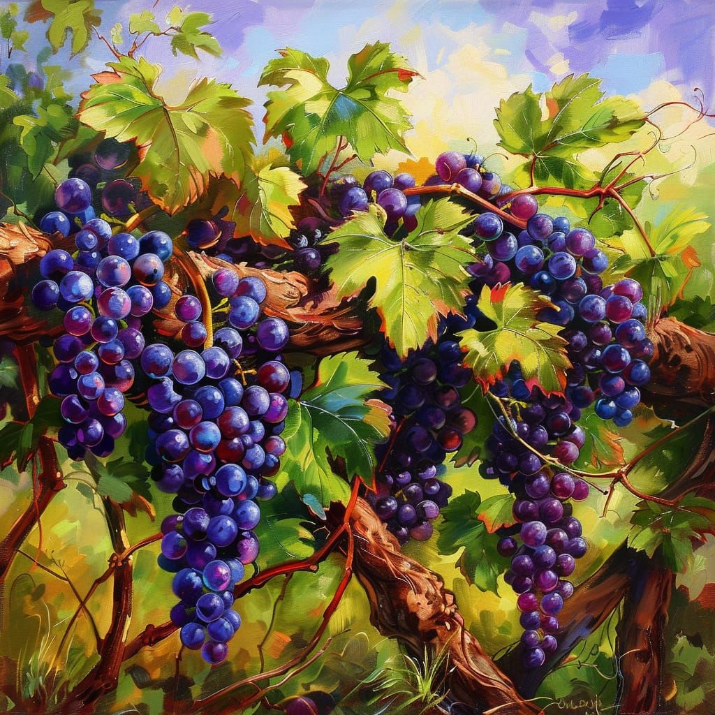 Grapes on the Vine