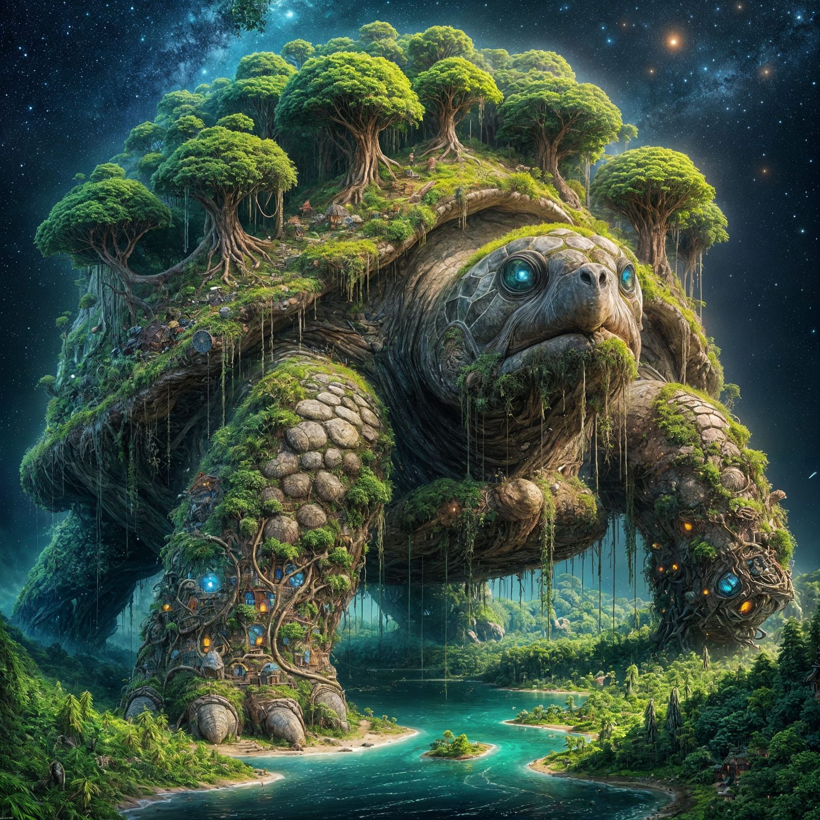 Woodland Colossus  by @Artificial Artistry