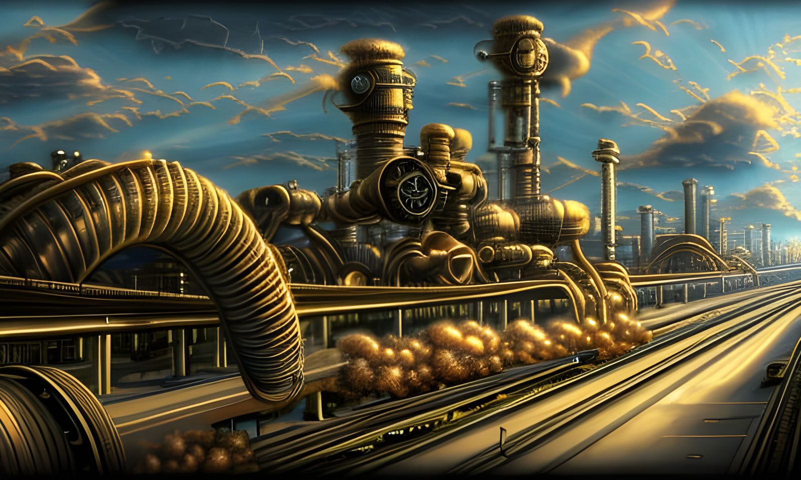 Steampunk Super Highway