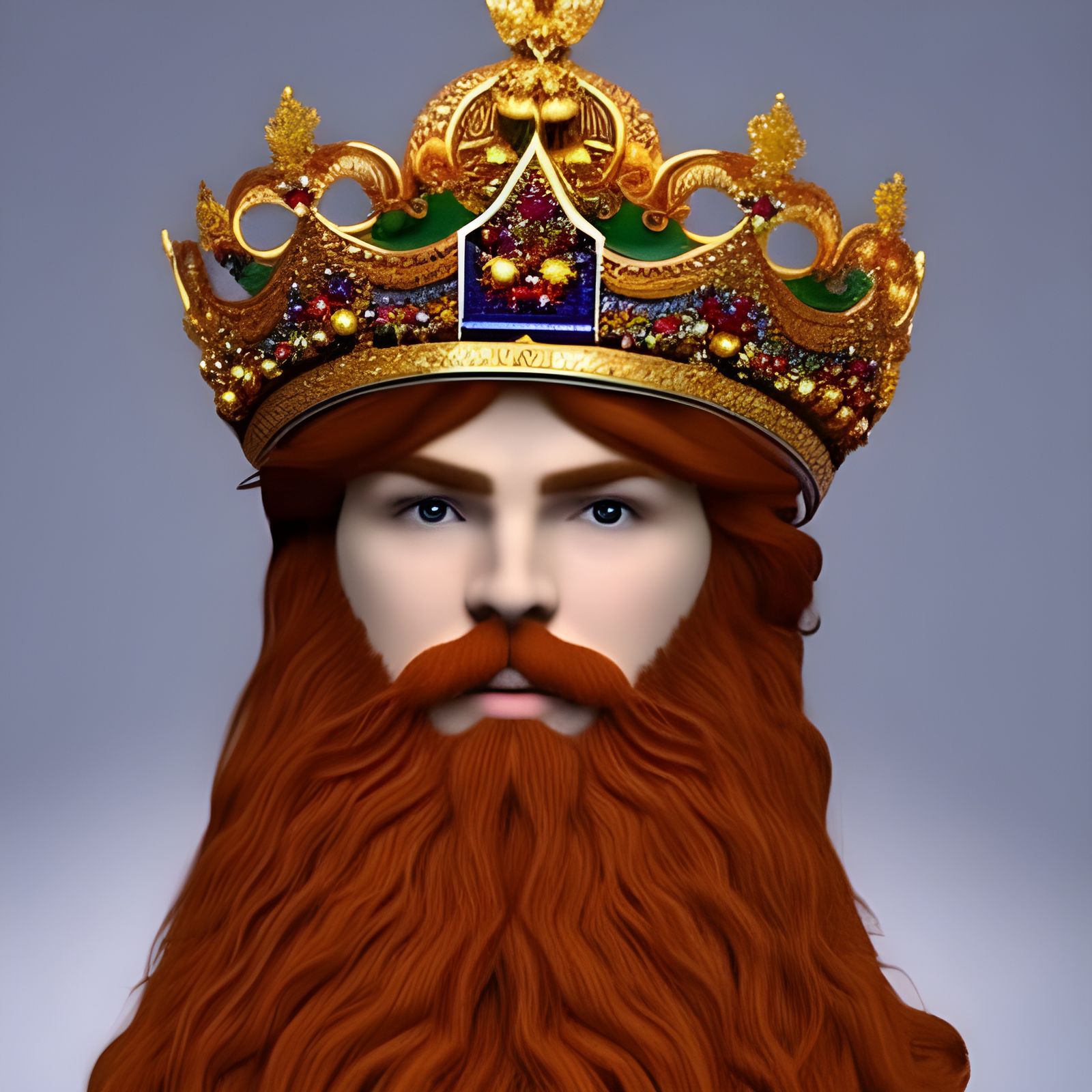 The ginger prince - AI Generated Artwork - NightCafe Creator