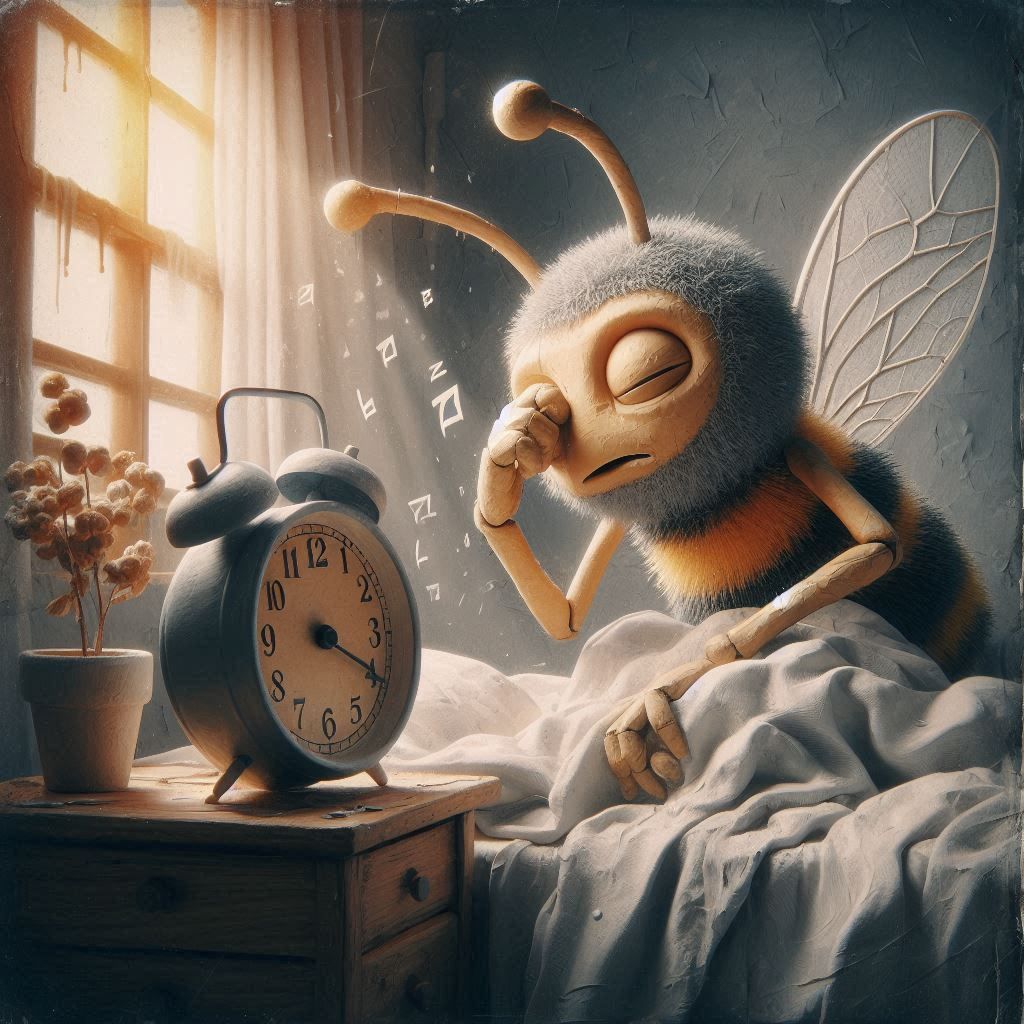 Buzz off....give me five more minutes