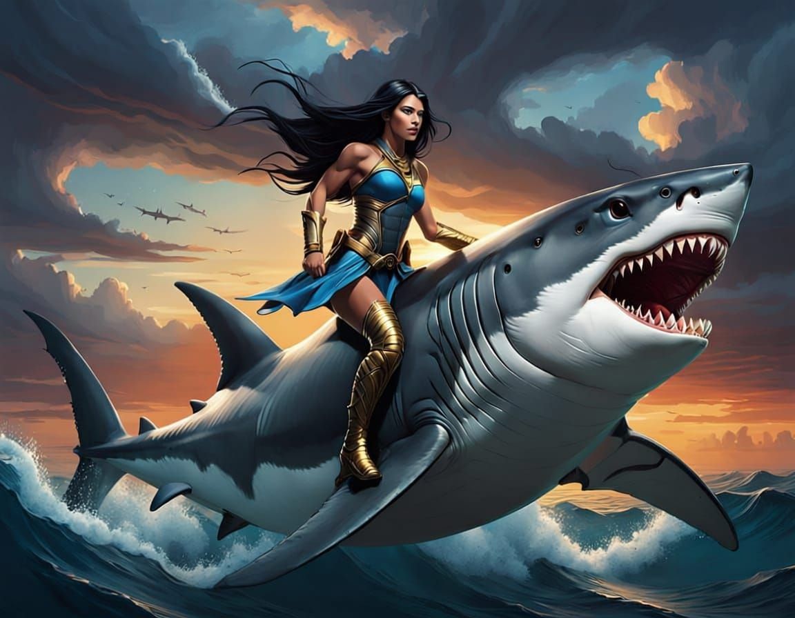 Travelling oceans with my pet shark