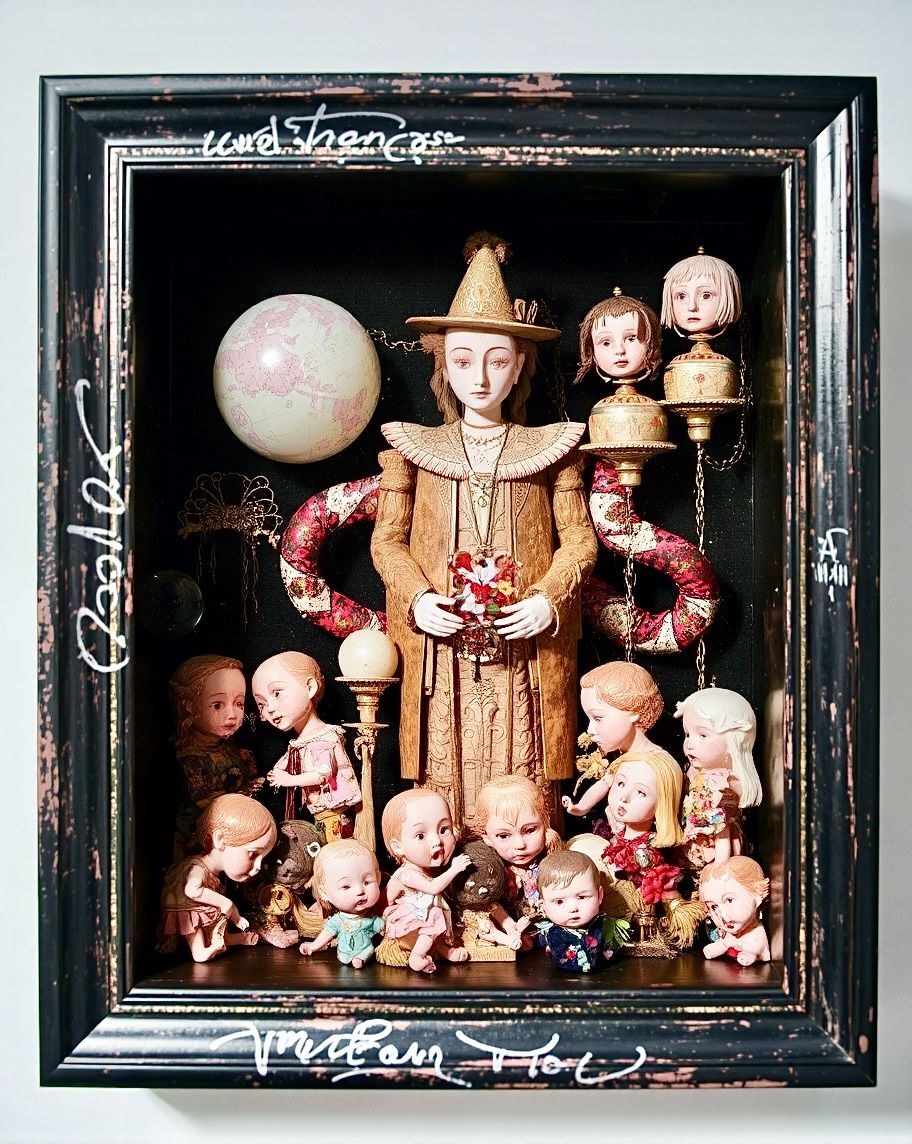 Shadow box, The eviction of Mother Hubbard