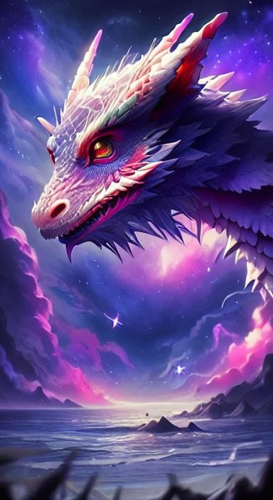 <lora:Kawaii cats:1.0> A beautiful purple dragon  soft lighting, a beautiful dragon with purple scales ( dynamic lighting, hyperdetailed, wa...