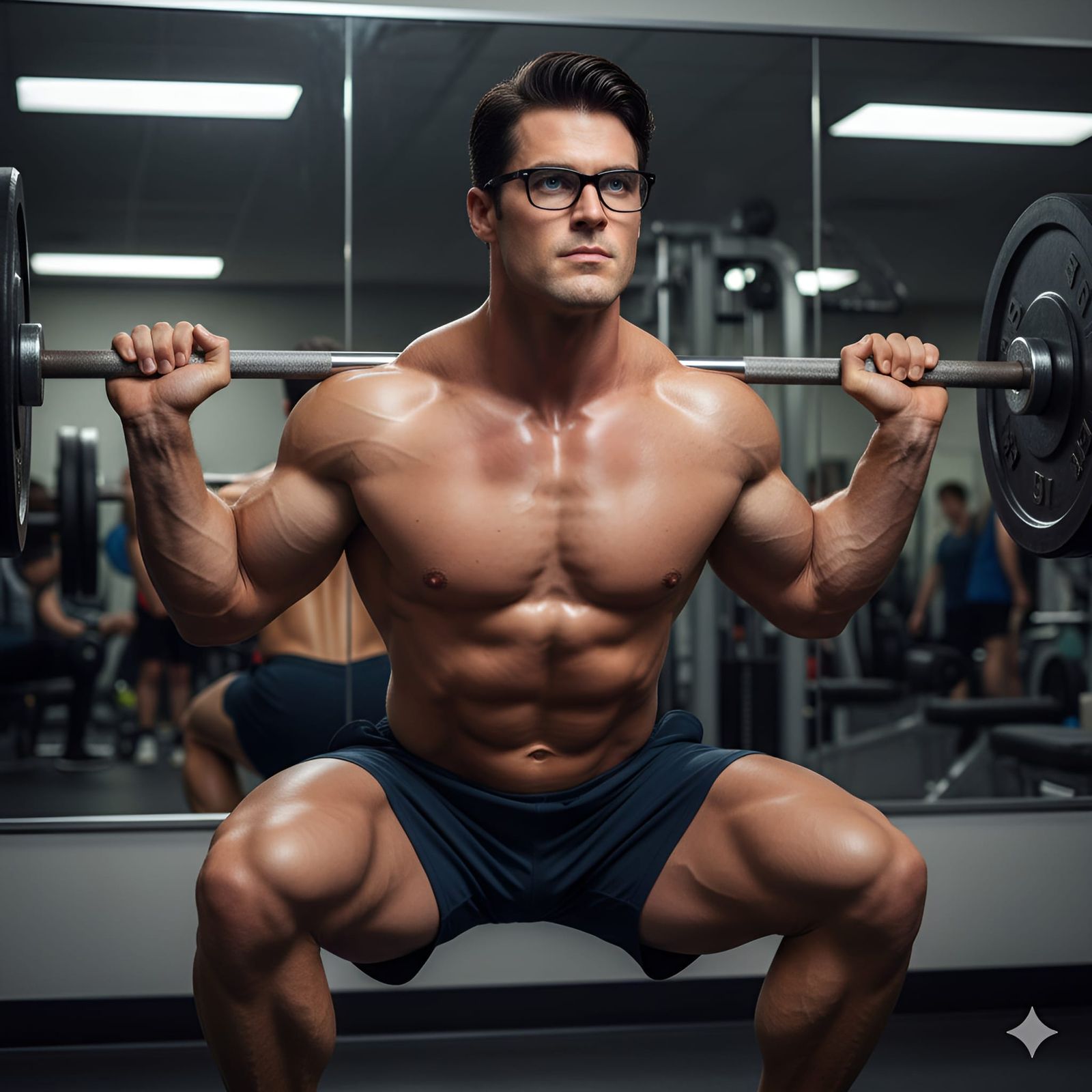 CK's leg day: Squats