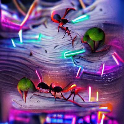 neon ant world