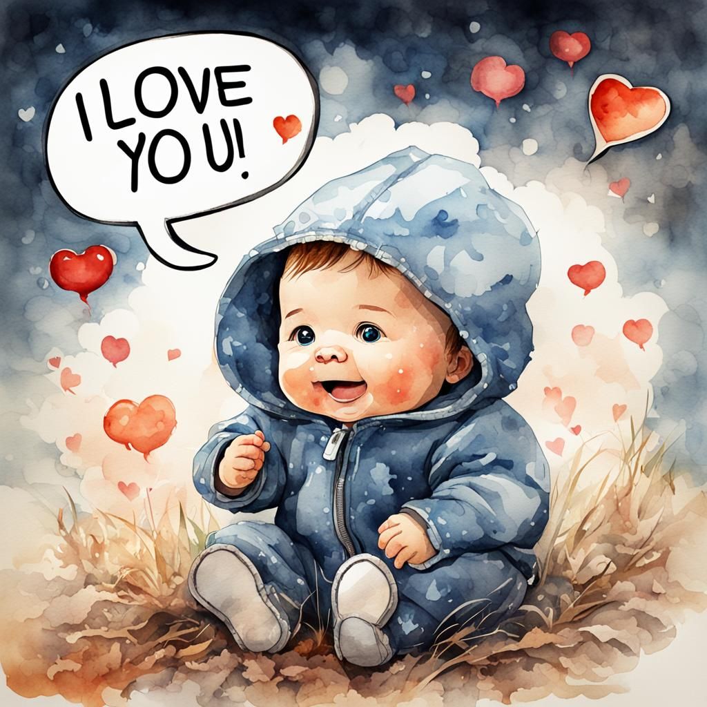 I love you!  by @Gwin-the-Elf