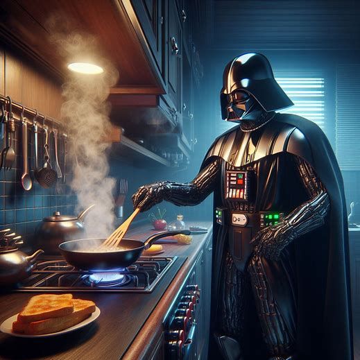 Darth Fries Bacon